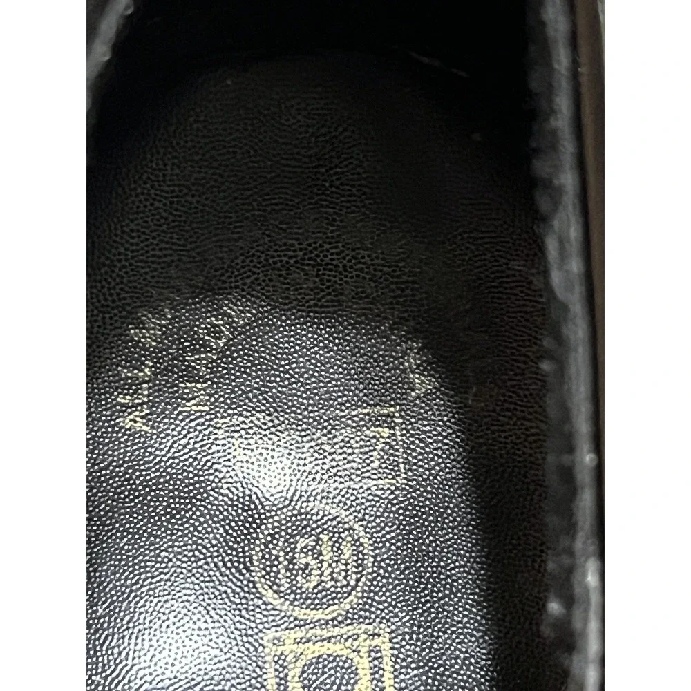 Barclay Shoe Co. Mens Black Dress Shoes Size 15M‎ Round Toe RT007